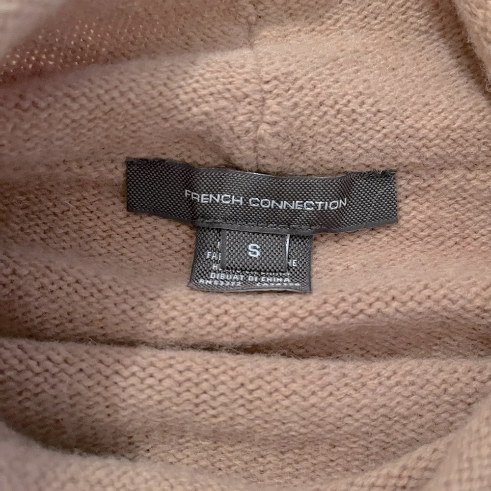 French Connection Patchwork Roll Neck Sweater Siz… - image 2